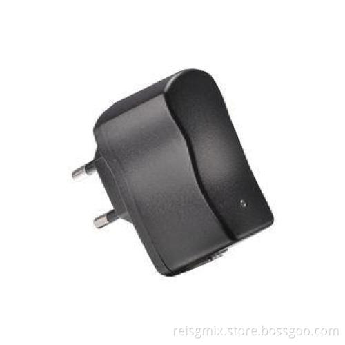 Black Matte 4.0mm Pin1 Amp Universal Usb Travel Charger Wit